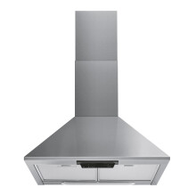 Indesit 60cm Chimney Cooker Hood - Silver UHPM63FCSX