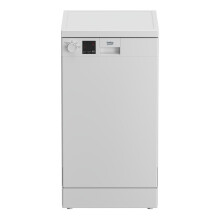 Beko Freestanding Slimline Dishwasher - Quick&Shine™ White DVS04X20W