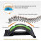 Lower back pain relief stretching device, back stretching device, back massager, Magic Stretcher, back-G 2