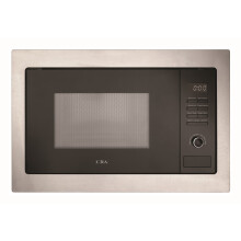 CDA VM231SS 25L Built-In Microwave & Grill 900W Micro, 1000W Grill, 10 Auto-Cook