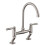 Rangemaster Rangemaster AquaClassic Double Lever Kitchen Mixer Tap - Brushed TAQCLASSBRBFBF 1