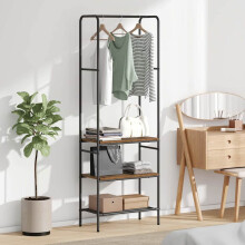 vidaXL Kleiderständer Altholz 60 x 30 x 171 cm Holzwerkstoff