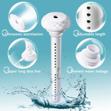 Portable Humidifier Cool Mist Humidifier USB Air Humidifier Without Water Bottle for Travel Office Hotel Car Home