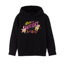(13-14 Years) SpongeBob SquarePants Hoodie (Girls Black)