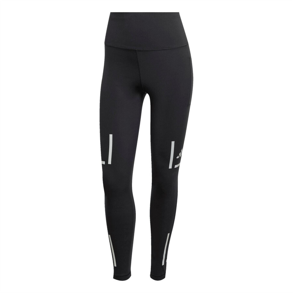 Adidas (14 Uk, Black) Womens/Ladies Running Tights