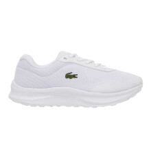 (10 UK, White) Lacoste Mens Neo Runbase Mesh Cushioned Trainers