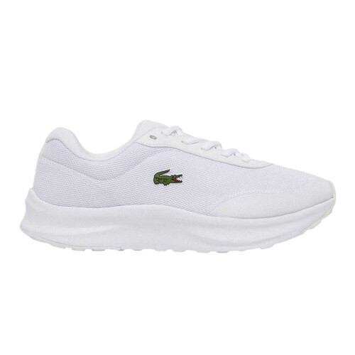Lacoste (10 UK, White) Lacoste Mens Neo Runbase Mesh Cushioned Trainers