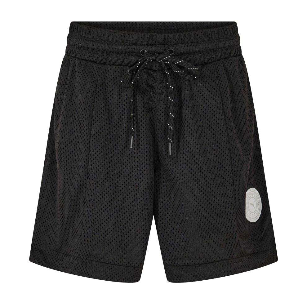 Puma (10 Uk S, Black) Womens/Ladies Jersey Sweat Shorts