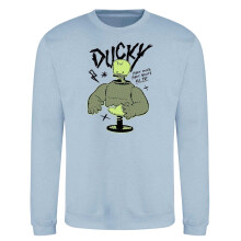 (XXL, Blue) Disney Unisex Adult Duck Sweatshirt