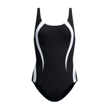 (14 UK, Anthracite/White) Speedo Womens/Ladies Panelled One Piece Swimsuit