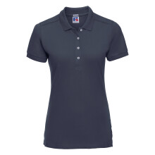 (2XL, French Navy) Russell Womens/Ladies Stretch Short Sleeve Polo Shirt