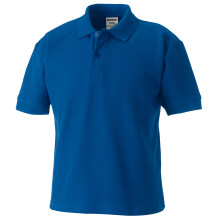 (11-12, Bright Royal) Jerzees Schoolgear Childrens 65/35 Pique Polo Shirt (Pack of 2)