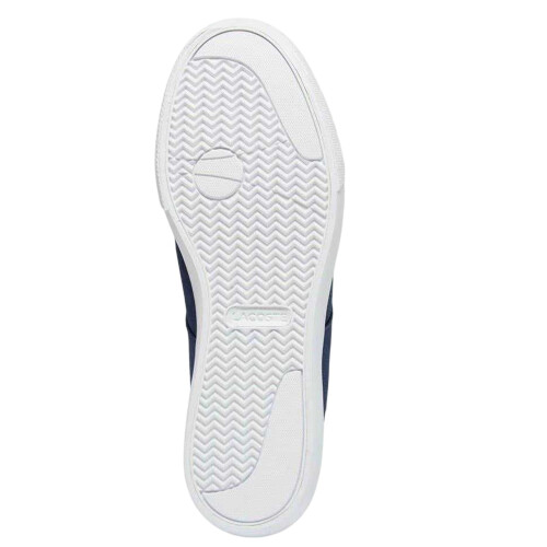 Lacoste (6 UK, Navy) Lacoste Mens Canvas Grip Flat Trainers 2