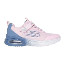 (2 UK, Pink/Blue) Skechers Girls Skech-Air Trainers