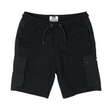 (6 Years, Black) Weekend Offender Childrens/Kids Flamengo Fleece Cargo Shorts