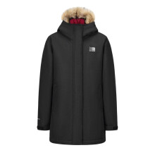 (7-8 Years, Black) Karrimor Boys Urban Faux Fur Hooded Parka