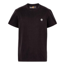(S, Black) Timberland Mens River Embroidered Crew Neck T-Shirt