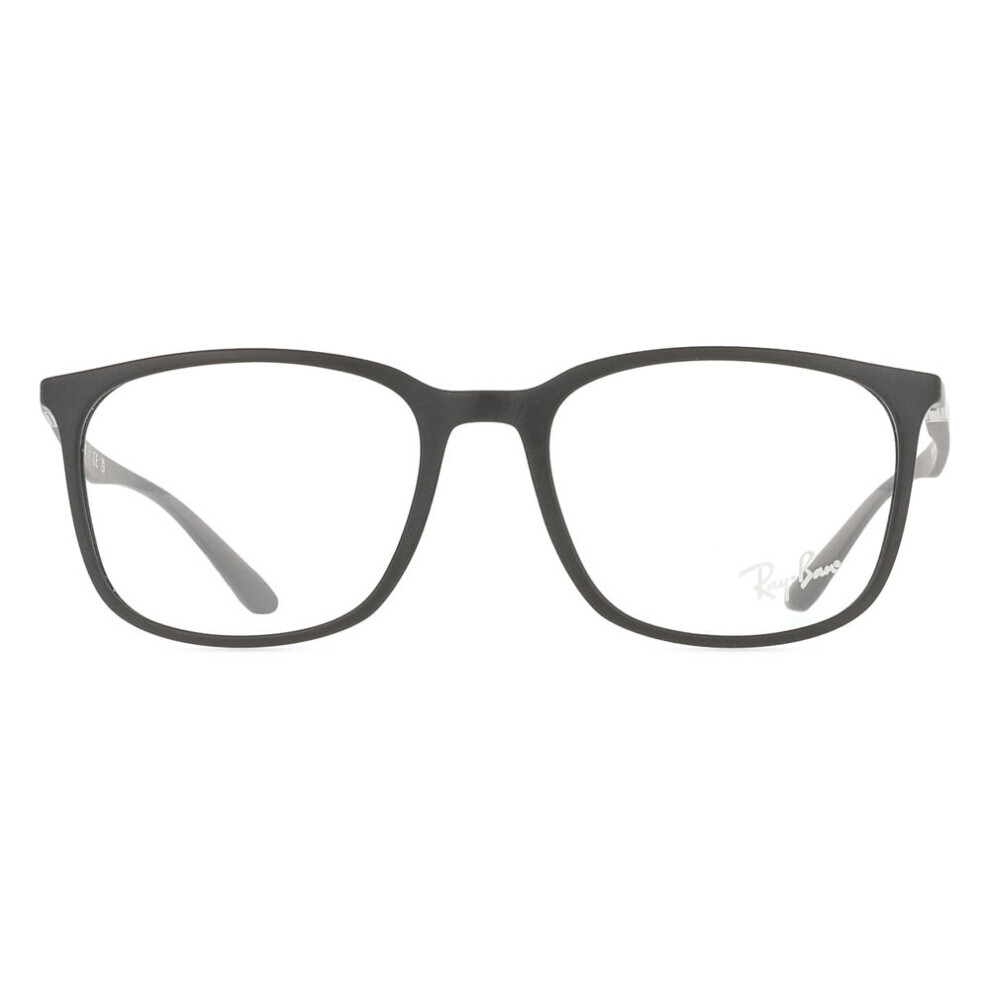 Ray-Ban Eyeglasses Optics Liteforce - Black Frame Clear Lenses Polarized 52-18, RB7199 - Image 5