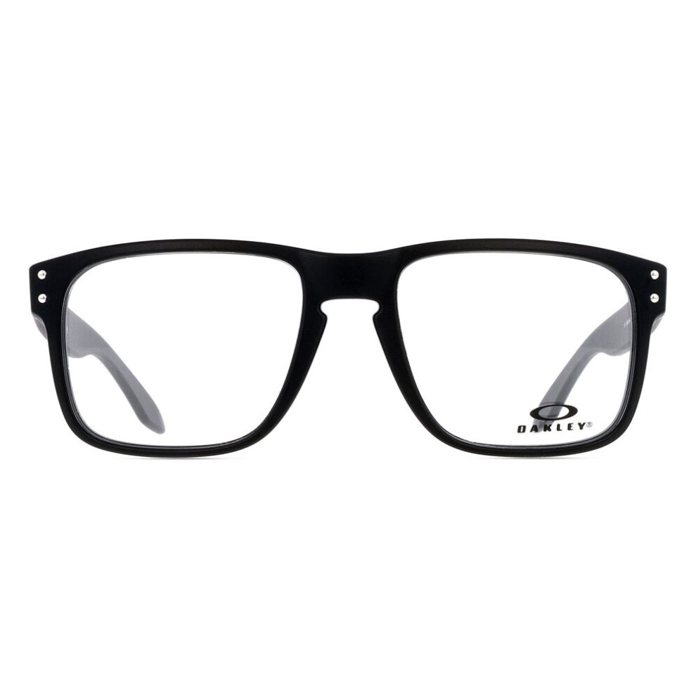 Oakley Men's Black Ox8156 Holbrook Rx 815601 Man Optical Frames O_matter Squared Normal - Image 4