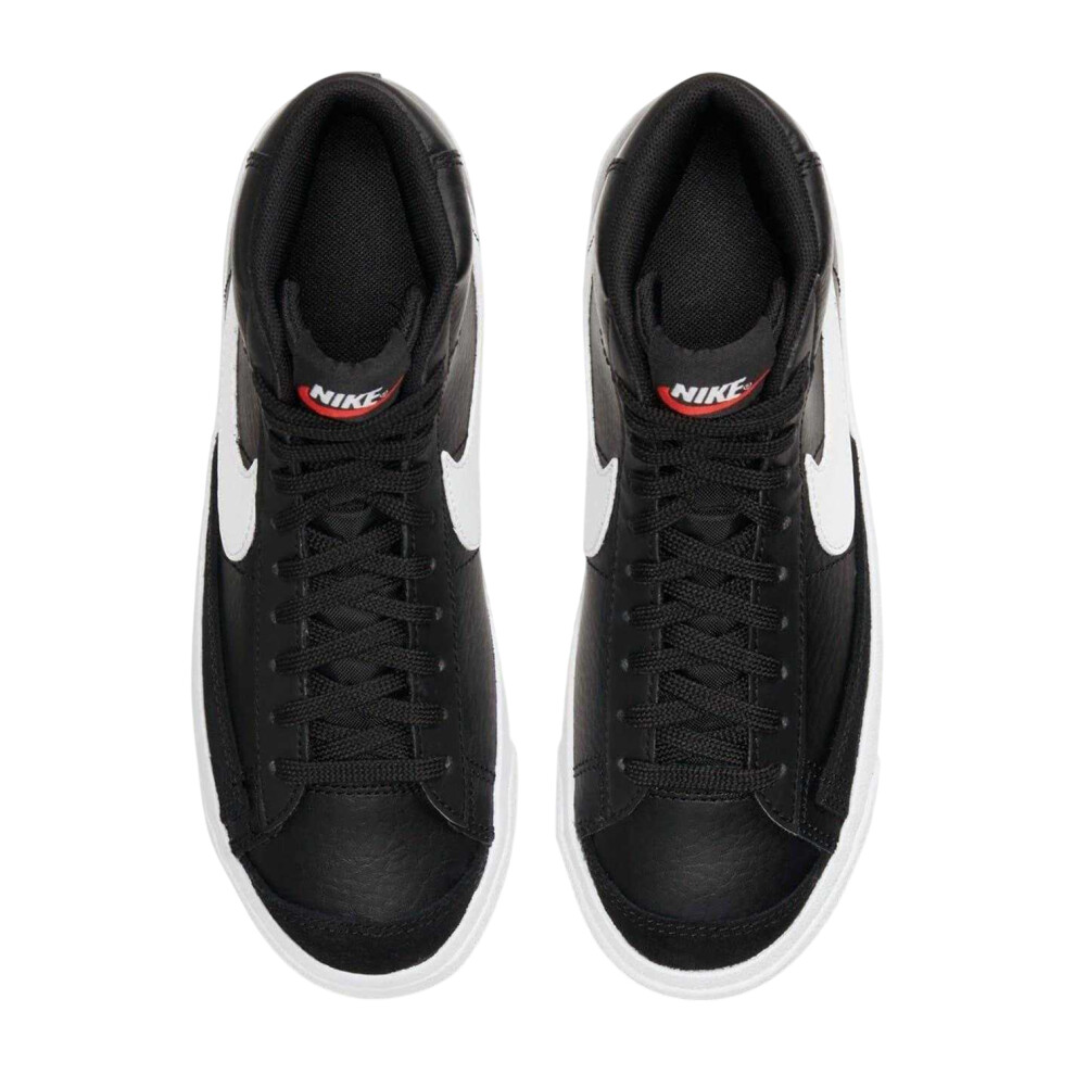 Nike (3 Uk, Black/White) Childrens/Kids Blazer 77 Leather High Top Trainers