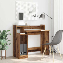 vidaXL Schreibtisch Altholz 97 x 45 x 90 cm Holzwerkstoff