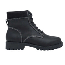 (10 UK, Black) Firetrap Mens Rascart Leather Boots