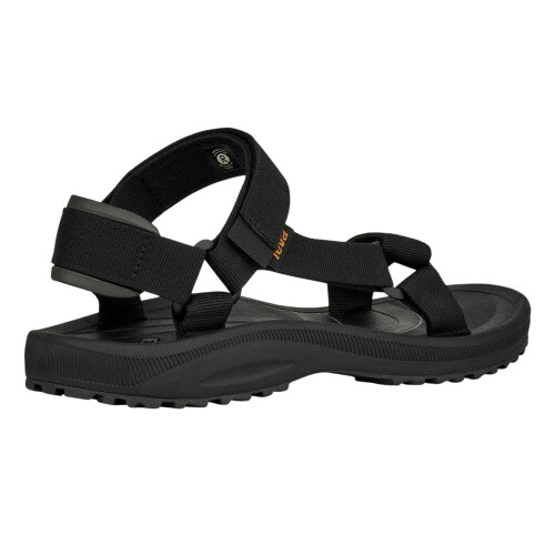 Teva (9 UK, Black) Teva Mens Winsted Adjustable Strap Sandals 1