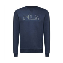 (L, Vintage Indigo) Fila Mens Jude Crew Neck Sweatshirt