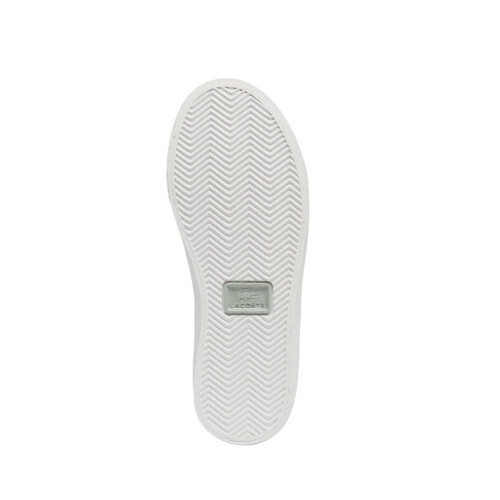 Lacoste (9 UK, Grey/White) Lacoste Mens Lerond Canvas Low Flat Trainers 2