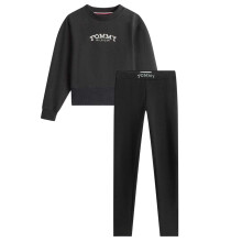 (12 Years, Black) Tommy Hilfiger Childrens/Kids Co-ord Set