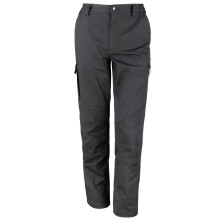 (3XL R, Black) WORK-GUARD by Result Unisex Adult Sabre Stretch Work Trousers