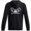 Under Armour (M, Black) Under Armour Mens Rival Raglan Drawstring Hoodie 2
