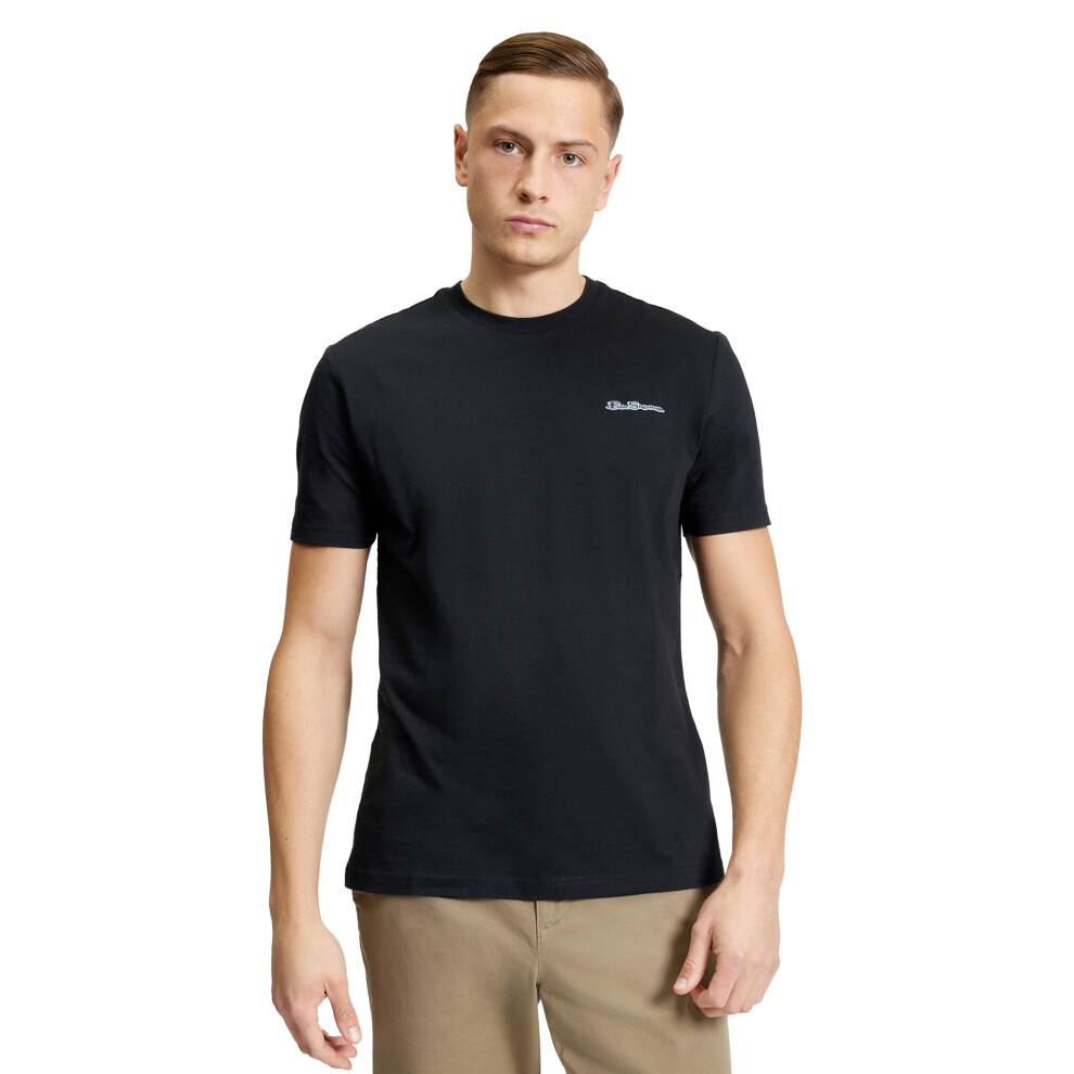 Ben Sherman Men's Black Signature T-Shirt - Image 3