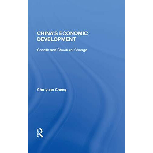 Chinas Economic Development by Chuyuan Cheng Hardcover Book
