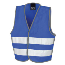 (L, Royal Blue) Result Childrens/Kids Enhanced Hi-Vis Vest