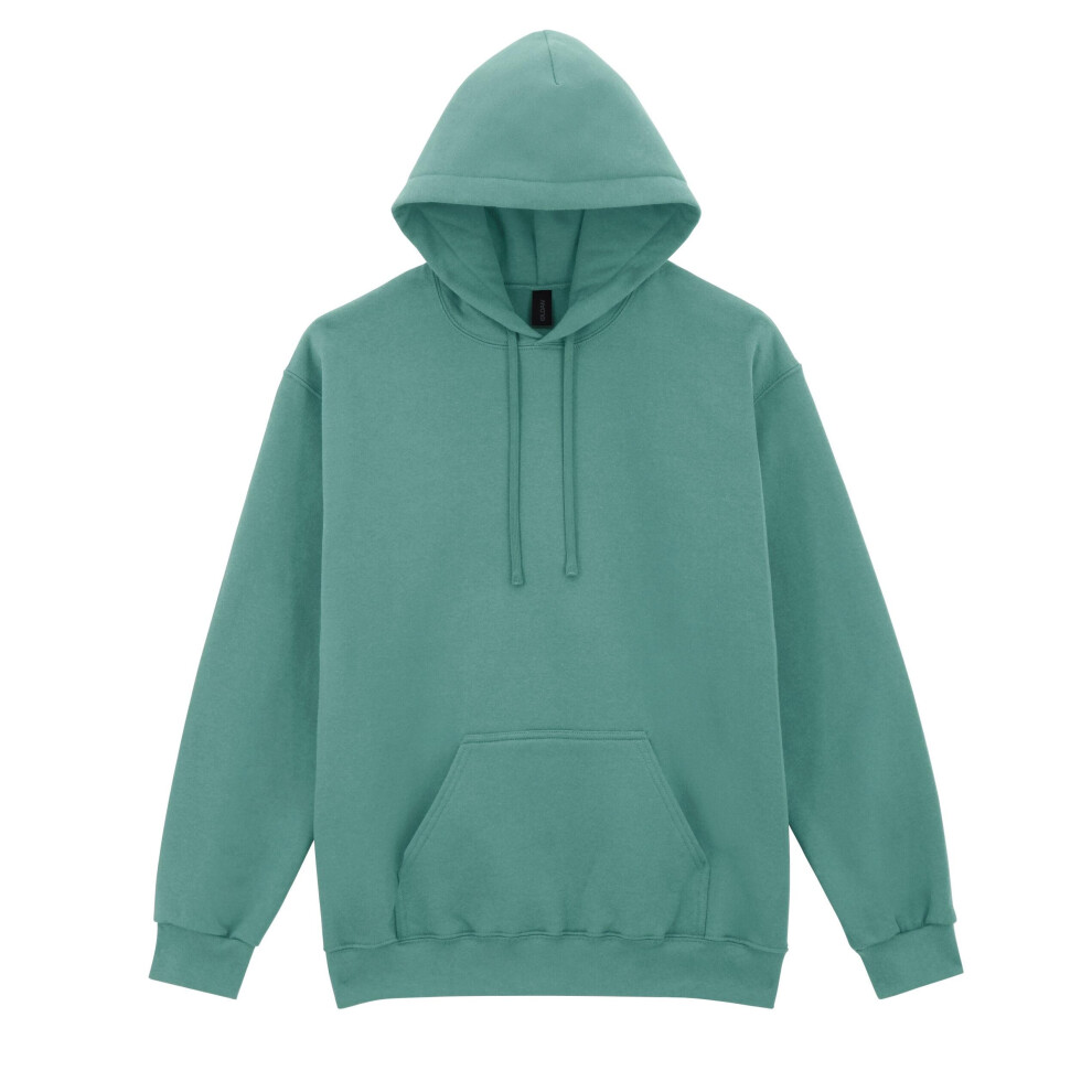 Gildan (M, Aquatic) Unisex Adult Softstyle Fleece Midweight Hoodie