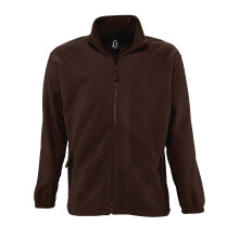 (5XL, Dark Chocolate) SOLS Mens North Full Zip Outdoor Fleece Jacket