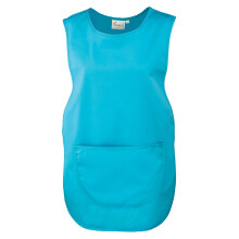 (M, Turquoise) Premier Plain Pocket Tabard