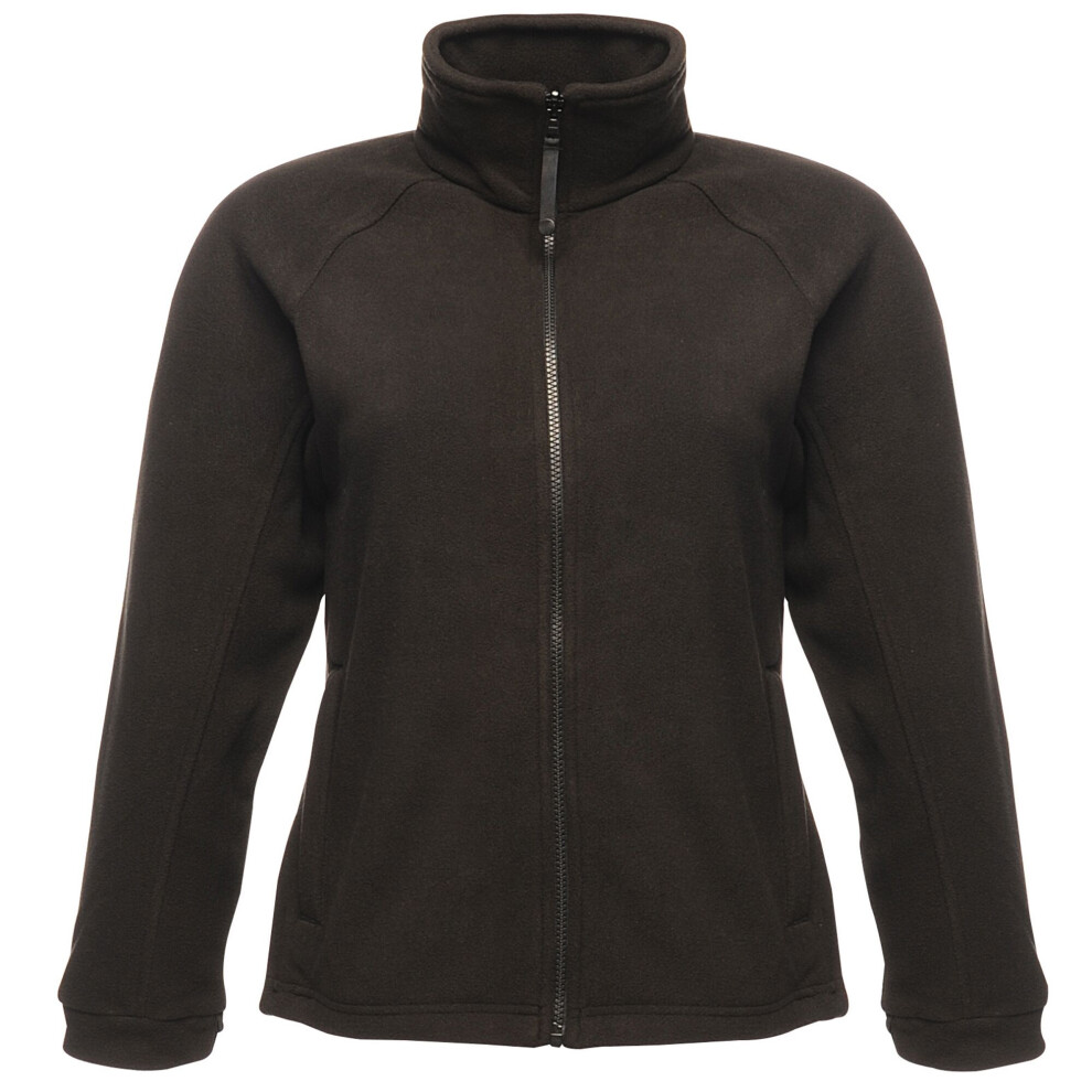 Regatta Thor III Women's Anti-Pill Fleece Jacket in Black, Size 6, Thermal Mid-Layer for Outdoor Activity - Image 4