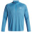 Under Armour (S, Ethereal Blue) Under Armour Mens Tech Textured Half Zip Top 1