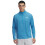 Under Armour (M, Ethereal Blue) Under Armour Mens Tech Textured Half Zip Top 6