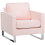 Beliani Armchair VIND Fabric Pink 1