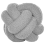 Beliani Throw Cushion MALNI Boucle 19 x 19 cm Grey Solid 1