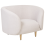 Beliani Armchair LOEN Fabric Light Beige 1