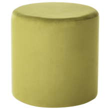 Pouffe LOVETT Velvet Olive Green
