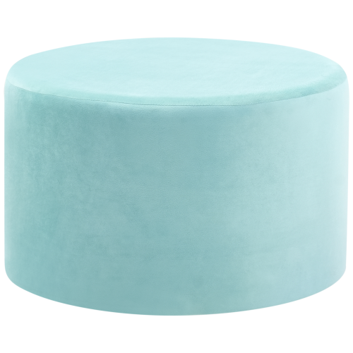 Beliani Pouffe MILLEN Velvet Mint Green