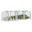295  x 100 cm Low Tunnel Greenhouse - Clear 1