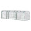 295  x 100 cm Low Tunnel Greenhouse - Clear 2