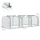 295  x 100 cm Low Tunnel Greenhouse - Clear 5