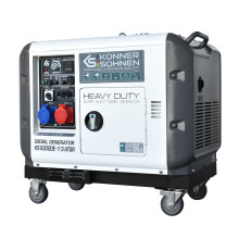 Diesel Generator max 7500 W(400 V) / 6500 W(230 V) KS 9300DE-1/3 ATSR
